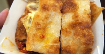 【東區美食】台北大安 BOX 巴克斯點心專賣店。手工現桿脆皮蛋餅
