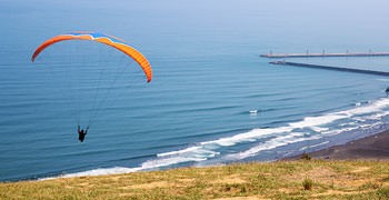 【宜蘭旅遊】外澳飛行傘基地｜空中翱翔眺望龜山島